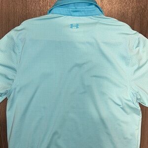 Men’s Under Armor Blue Polo Shirt